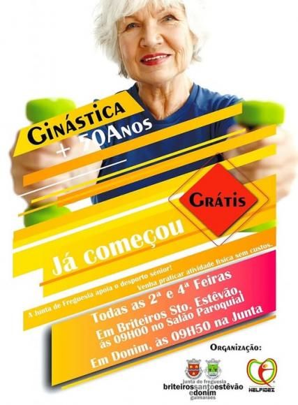 AULAS DE GINÁSTICA SÉNIOR